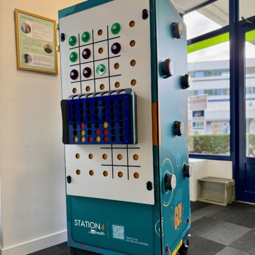 ’espace showroom STATION4 à la MGEN d’Angers — un partenariat au service du Sport Santé.